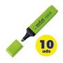 Molin Marcador Fluorescente Viva Verde (Set de 10)